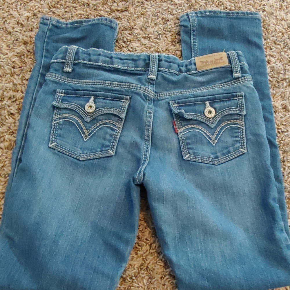Levi's girls 10 skinny jeans
